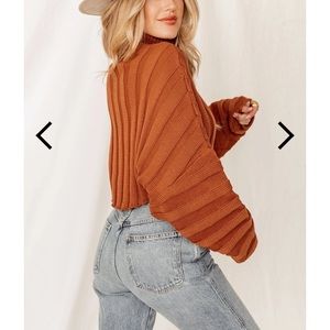 12th Tribe Lucky Penny Cropped Sweater